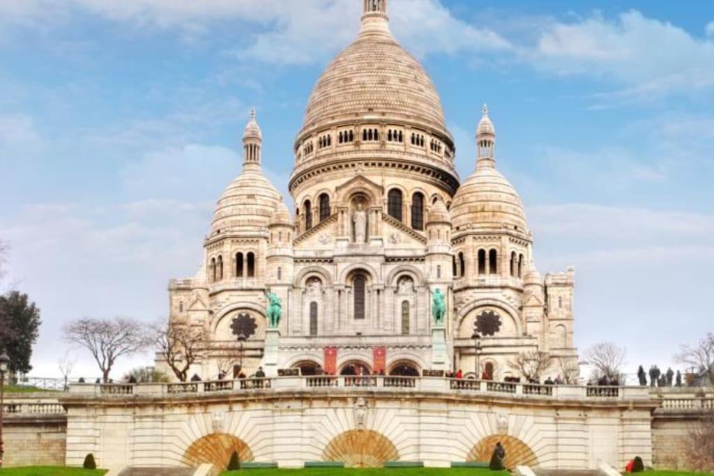 Апартаменти Paris Sacre Coeur Montmartre Et Tour Eiffel, 8 People, Екстер'єр фото