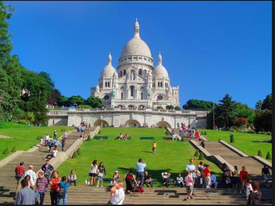 Апартаменти Paris Sacre Coeur Montmartre Et Tour Eiffel, 8 People, Екстер'єр фото